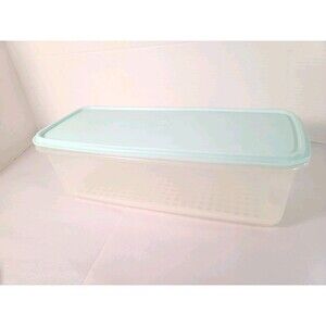 Vintage 3 Pc  Tupperware Celery Keeper Storage Keeper  Mint 782-8
